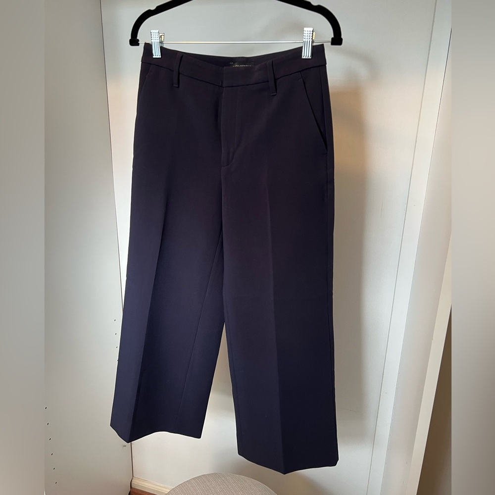 Banana Republic Navy Blue Wide Leg Culotte style trousers 4